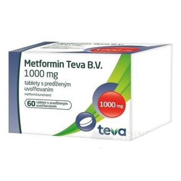 Metformin 1000mg 60tab by Teva