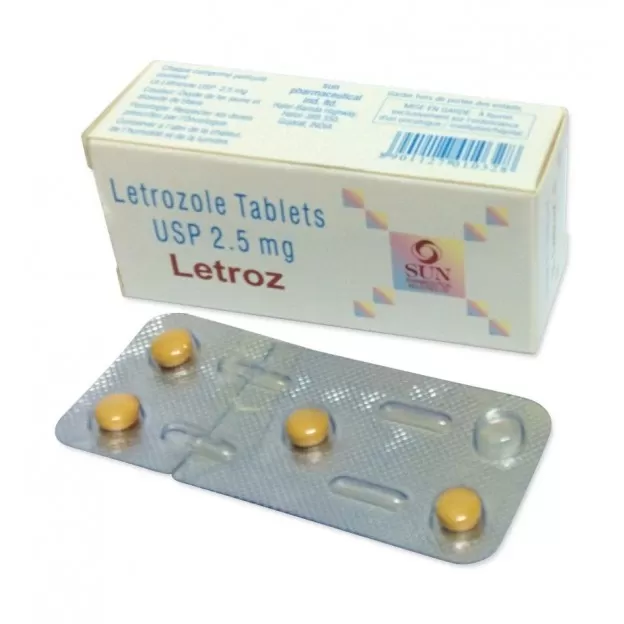 Letroz Letrozole Oral tablets 2.5mg Sun Letroz Letrozole Oral tablets 2.5mg Sun