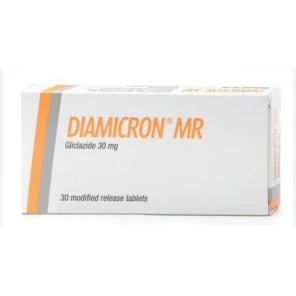 Diamicron MR 30 (60 tb) by Indian Pharmacy