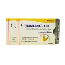 Kamagra 100 (Pineapple + Mint) by Ajanta Pharma