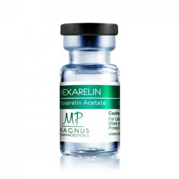 Hexarelin 10mg vials by Magnus Pharma Hexarelin 10mg vials by Magnus Pharma