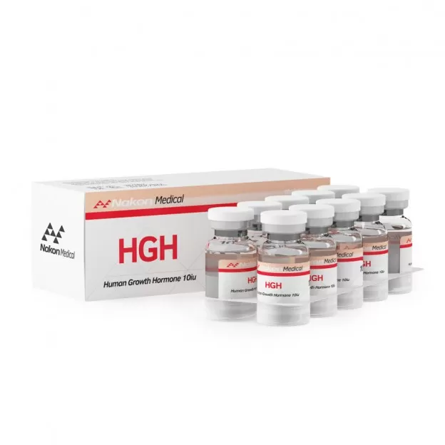 HGH 10 x 10IU by Nakon Medical HGH 10 x 10IU by Nakon Medical