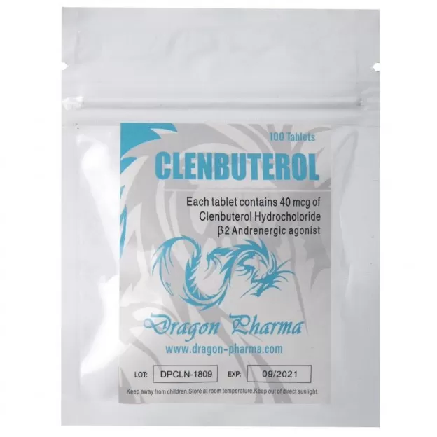 Clenbuterol 40 mcg by Dragon Pharma Clenbuterol 40 mcg by Dragon Pharma