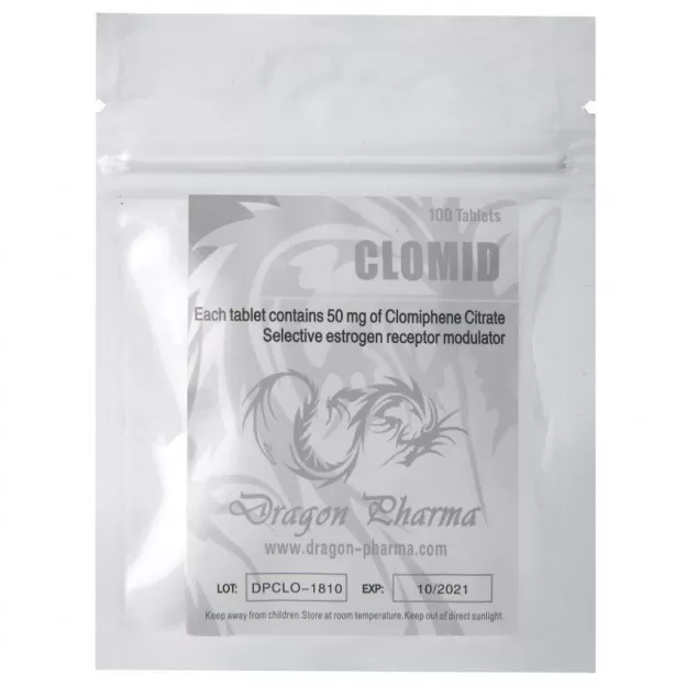 Clomid 50mg by Dragon Pharma Clomid 50mg by Dragon Pharma