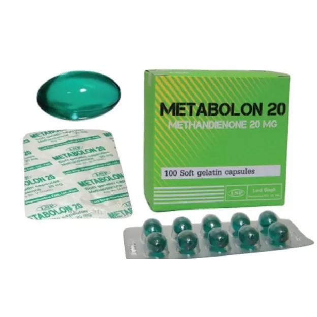 Methandienone 20 mg ( Metabolon) 100 Soft Gelatin Tablets Methandienone 20 mg ( Metabolon) 100 Soft Gelatin Tablets