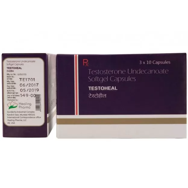 Testoheal Capsules 30 caps 40mg Testoheal Capsules 30 caps 40mg