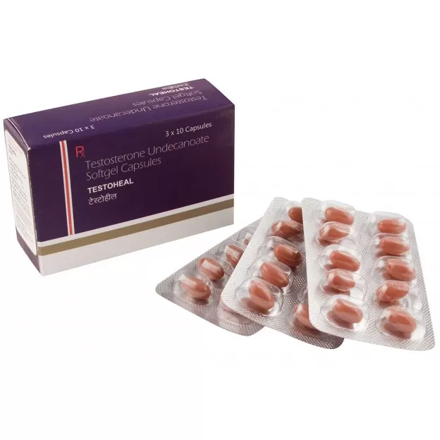 Testoheal Capsules 30 caps 40mg Testoheal Capsules 30 caps 40mg