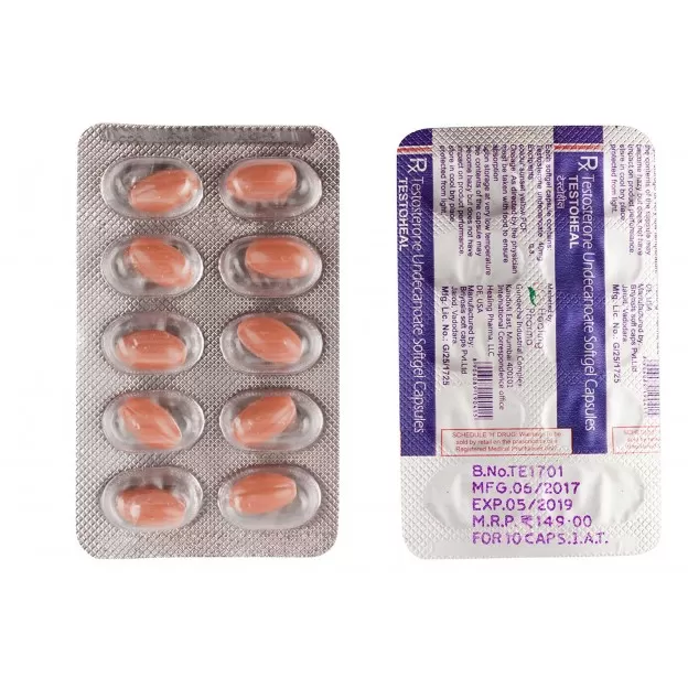 Testoheal Capsules 30 caps 40mg Testoheal Capsules 30 caps 40mg