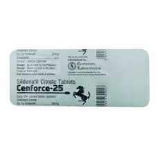 Cenforce 25 mg (Sildenafil Citrate 30 Tablets 25 mg) 