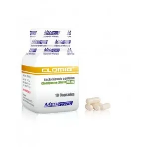 CLOMID Clomiphene citrate 50mg/Cap 10 Caps by Meditech