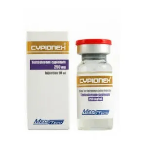 Cypionex 250 mg/ml Testosterone Cypionate 10 ml by Meditech