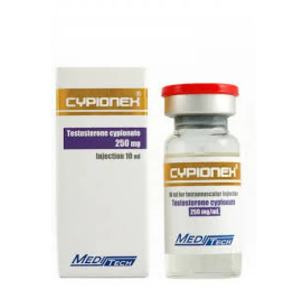 Cypionex 250 mg/ml Testosterone Cypionate 10 ml by Meditech Cypionex 250 mg/ml Testosterone Cypionate 10 ml by Meditech