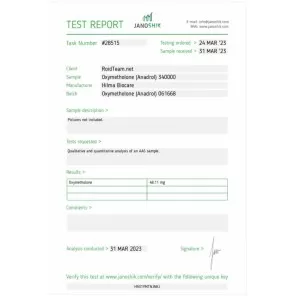 Oxymetholone 50 mg 100 Tabs by Hilma Biocare