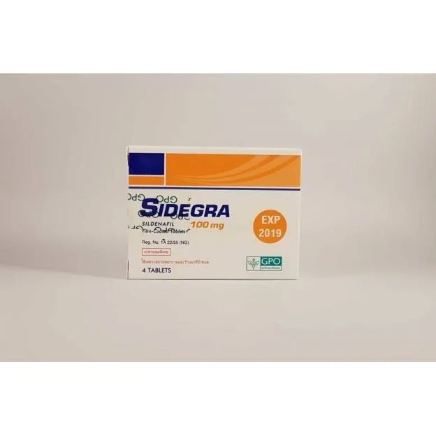 Sidegra 100mg [4 Tabs, GPO] Sildenafil Citrate