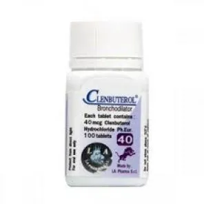 Clenbuterol 40 mcg 100 Tablet La Pharma