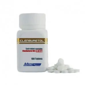 Clenbuterol 40mg 100 Tabs by Meditech