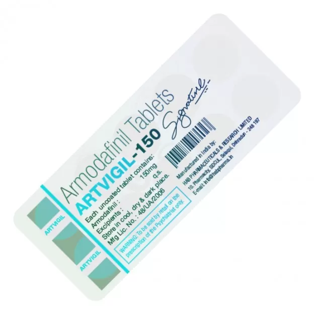 Artvigil 150 mg Armodafinil 60 Tablets Artvigil 150 mg Armodafinil 60 Tablets