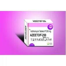 Azeetop 250 mg (Azithromycin) Azeetop 250 mg (Azithromycin)