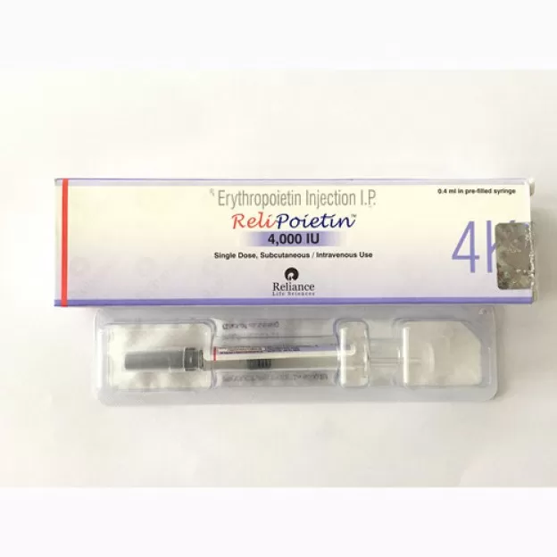 Relipoietin EPO 4000IU Injection by Reliance Life Sciences
