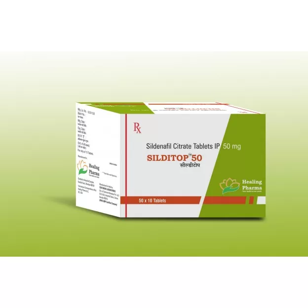 Silditop 50 mg Sildenafil Citrate 10 Pills Silditop 50 mg Sildenafil Citrate 10 Pills