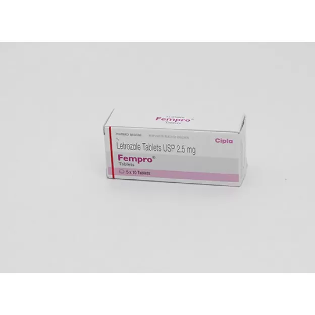 Fempro Letrozole Oral tablets 2.5mg Cipla Fempro Letrozole Oral tablets 2.5mg Cipla