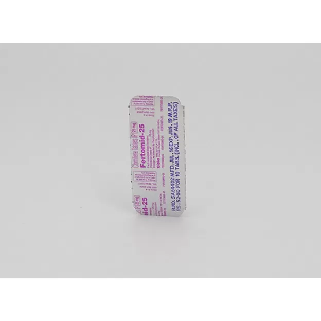 Fertomid Clomiphene citrate Oral tablets 25mg Cipla Pack of 2x10 Fertomid Clomiphene citrate Oral tablets 25mg Cipla Pack of 2x10