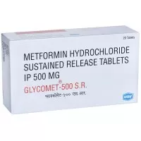 Glycomet 500 mg (15) by Indian Pharmacy