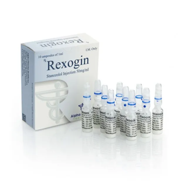 Rexogin Stanozolol Suspension 50mg/ml 10 Ampoules