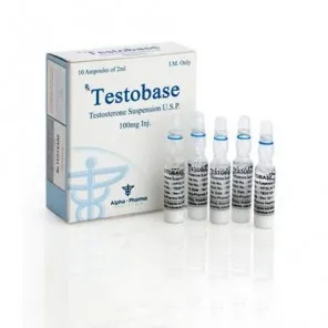 Testobase Testosteron Suspension Aq 100mg/2ml 10 Ampoules