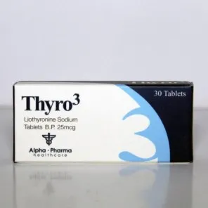 Thyro3 Liothyronine Sodium 25mcg Tablets 30 Tablets