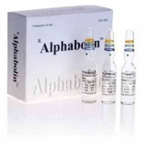 Alphabolin Methenolone Enanthate 100mg/ml - 5 Ampoules