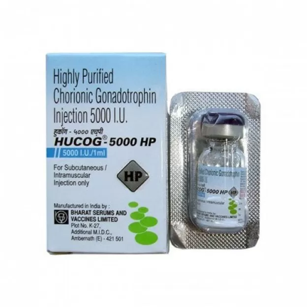 HUCOG 5000 HP (5000 IU) by Bharat Serums HUCOG 5000 HP (5000 IU) by Bharat Serums