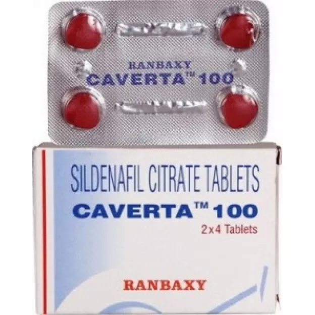 Caverta Sildenafil Oral tablets 100mg Ranbaxy Caverta Sildenafil Oral tablets 100mg Ranbaxy