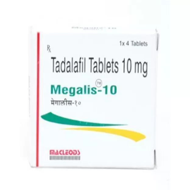 Megalis Tadalafil Oral tablets 10mg Macleods Megalis Tadalafil Oral tablets 10mg Macleods