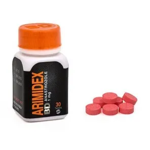 Arimidex Anastrozole 1mg, 30 Caps by Black Dragon