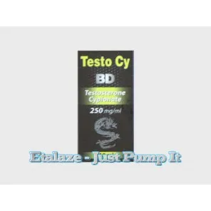 Testo Cy BD Testosterone Cypionate 250mg/ml, 10ml by Black Dragon