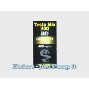 Testo Mix 400 BD Testosterone Mix 400mg/ml, 10ml by Black Dragon