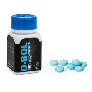 D-Bol BD Methandienone 10mg, 100 Tabs by Black Dragon