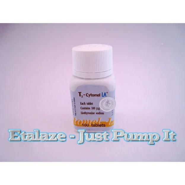 T3 Cytomel 100 mcg 100 Tabs by LA Pharma