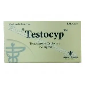 Testocyp Testosterone Cypionate USP 250mg 10ml vial
