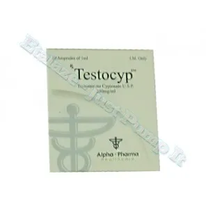 Testocyp Testosterone Cypionate USP 250mg 10 Ampoules