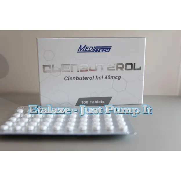 Clenbuterol 40mcg 100 Tabs by Meditech