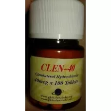 Clen-40 [100 Tabs, Global Anabolic]