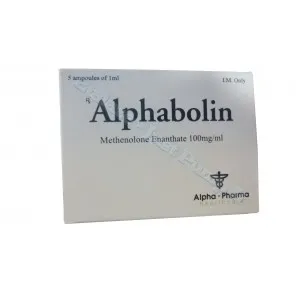 Alphabolin Methenolone Enanthate 100mg/ml - 5 Ampoules