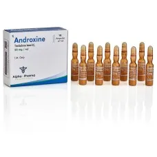 Androxine 50mg 10 Ampoules by Alpha Pharma