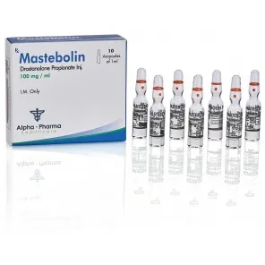 Mastebolin 100mg 10 Ampoules by Alpha Pharma