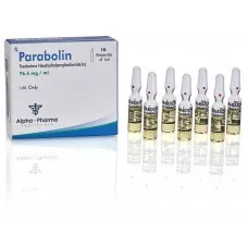 Parabolin 76.5mg/1.5ml 5 Ampoules by Alpha Pharma