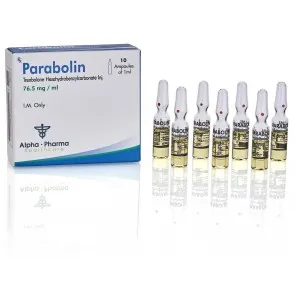 Parabolin 76.5mg/1.5ml 5 Ampoules by Alpha Pharma