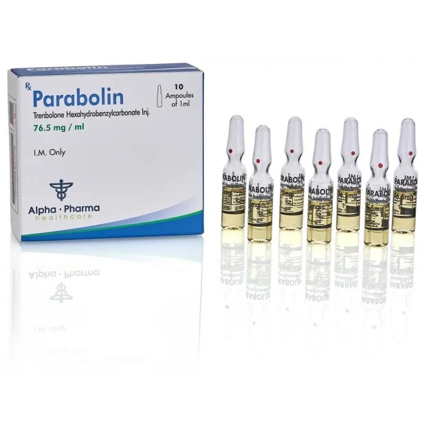 Parabolin 76.5mg/1.5ml 5 Ampoules by Alpha Pharma Parabolin 76.5mg/1.5ml 5 Ampoules by Alpha Pharma
