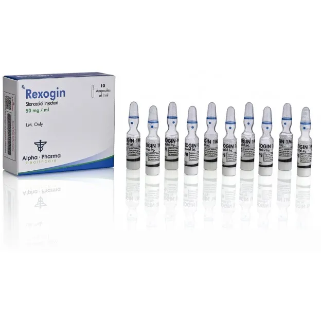 Rexogin 50mg 10 Ampoules by Alpha Pharma Rexogin 50mg 10 Ampoules by Alpha Pharma